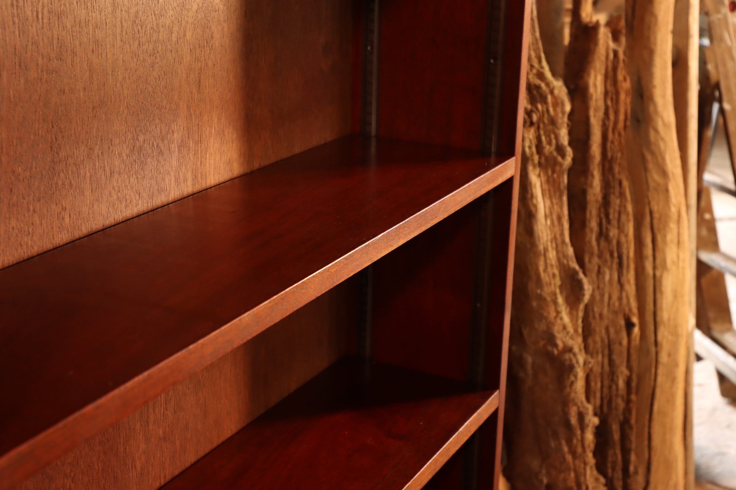 Handmade Mahogany Bookcase - Image 3
