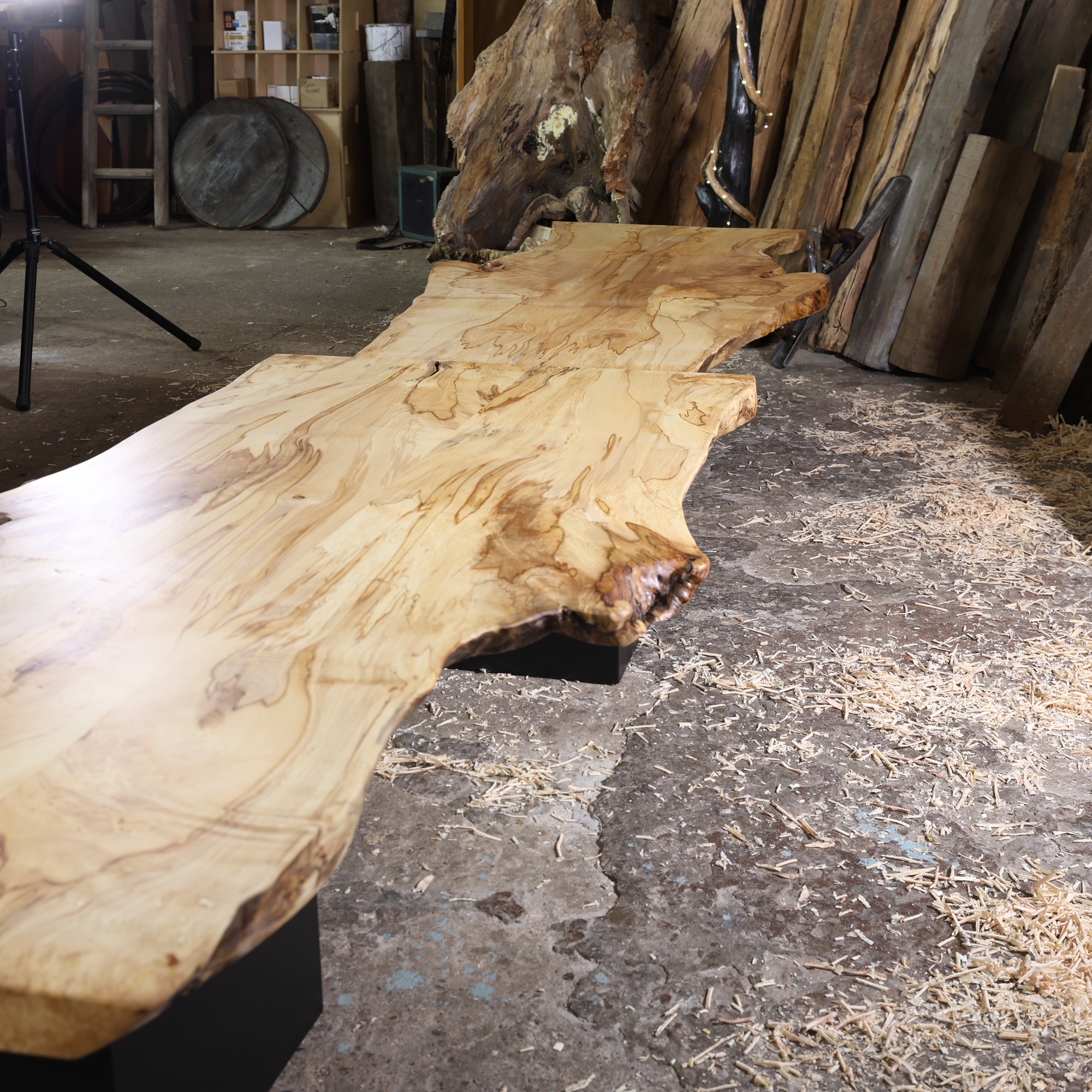 Sycamore Live Edge Coffee Table - Image 12