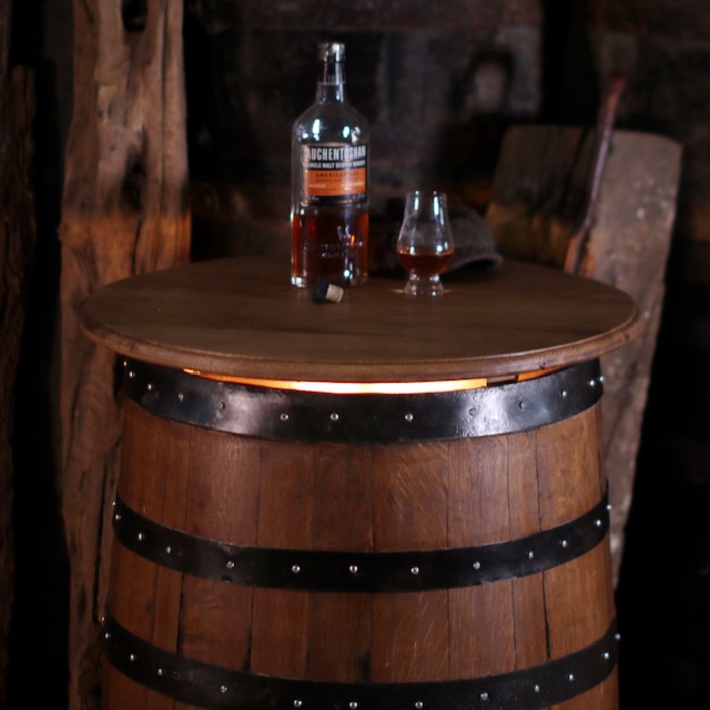 Whisky Barrel Drinks Table - Image 4
