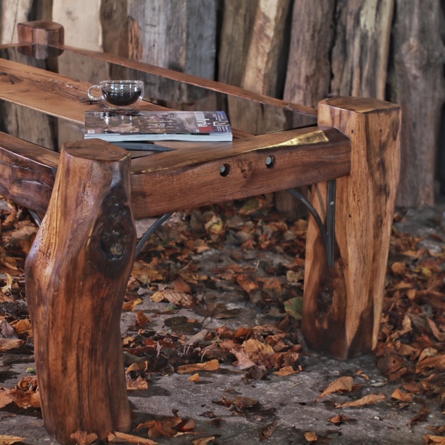 Smoked Glass Coffee Table - Image 8