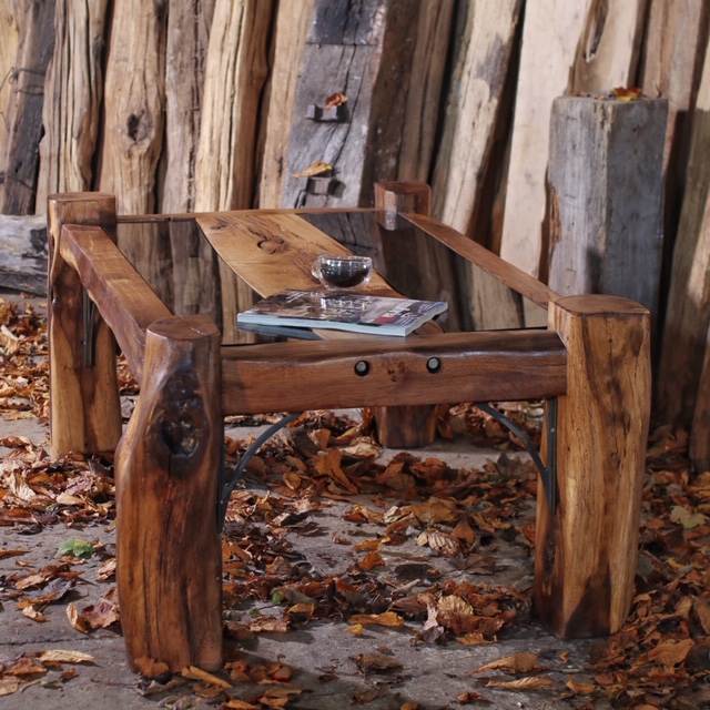 Smoked Glass Coffee Table