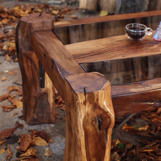 Smoked Glass Coffee Table - Image 5