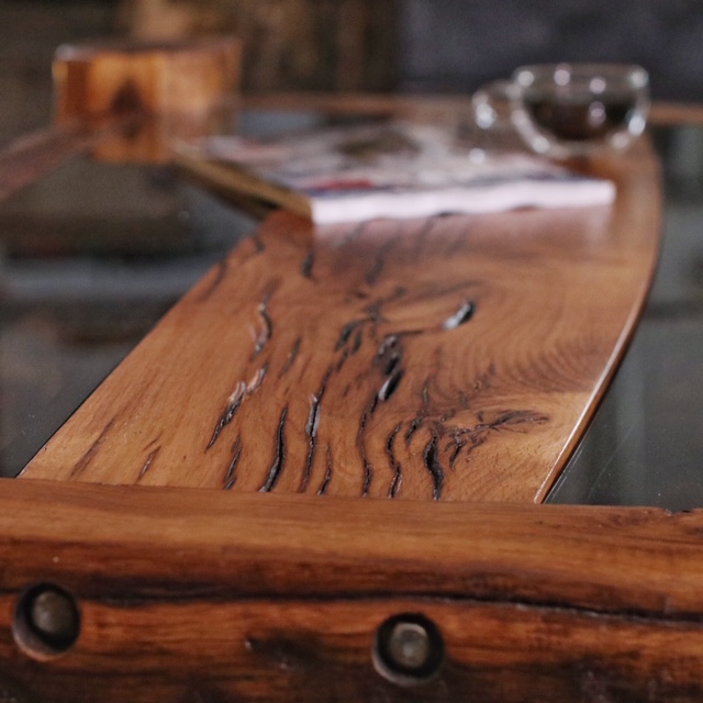 Smoked Glass Coffee Table - Image 4