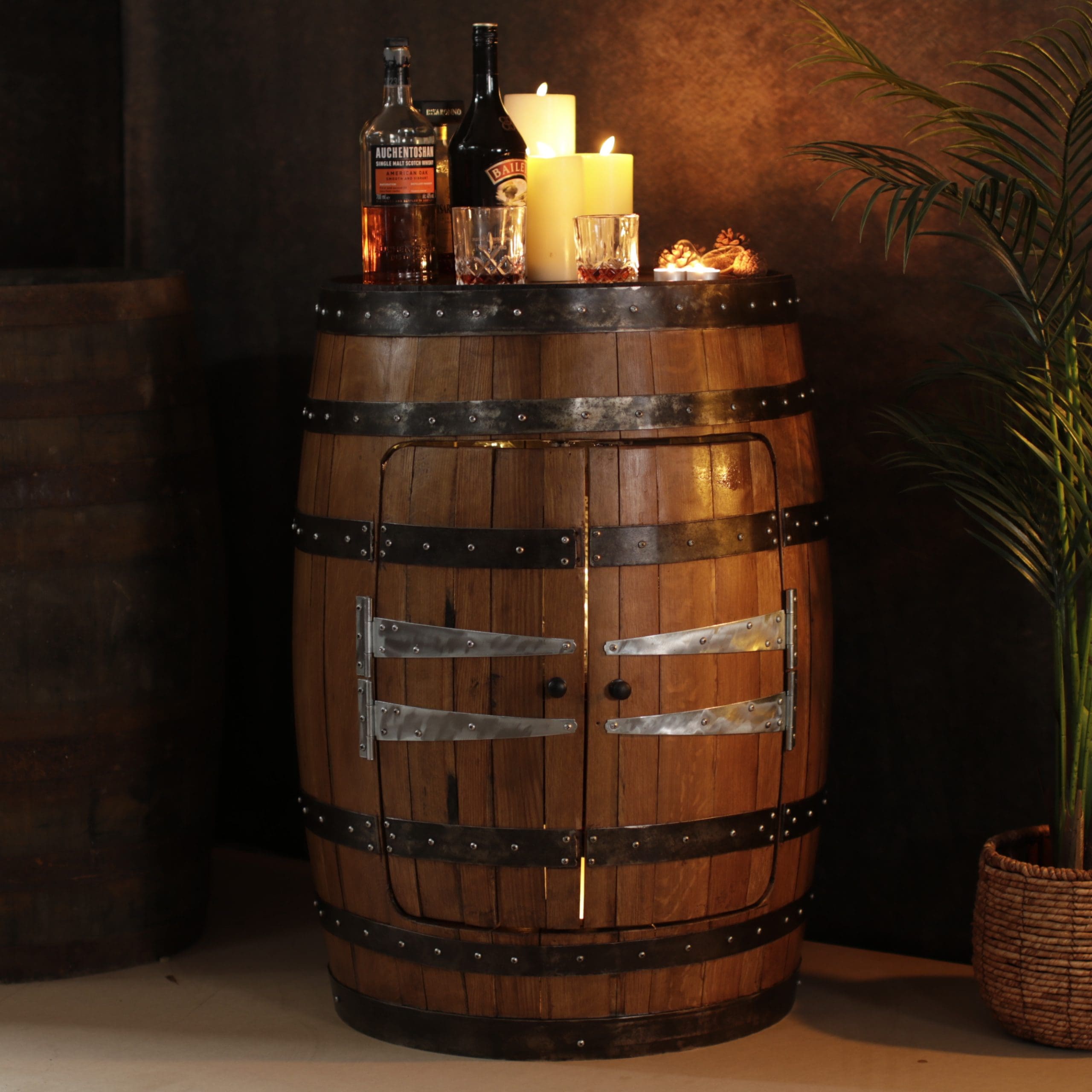Whisky Barrel Cabinet - Image 7